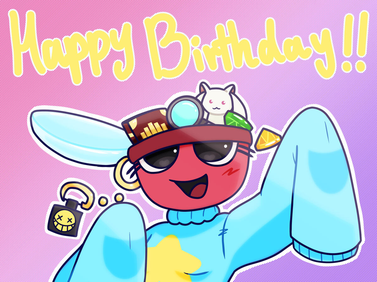 Gigi from Dandy's World, gift for friend!