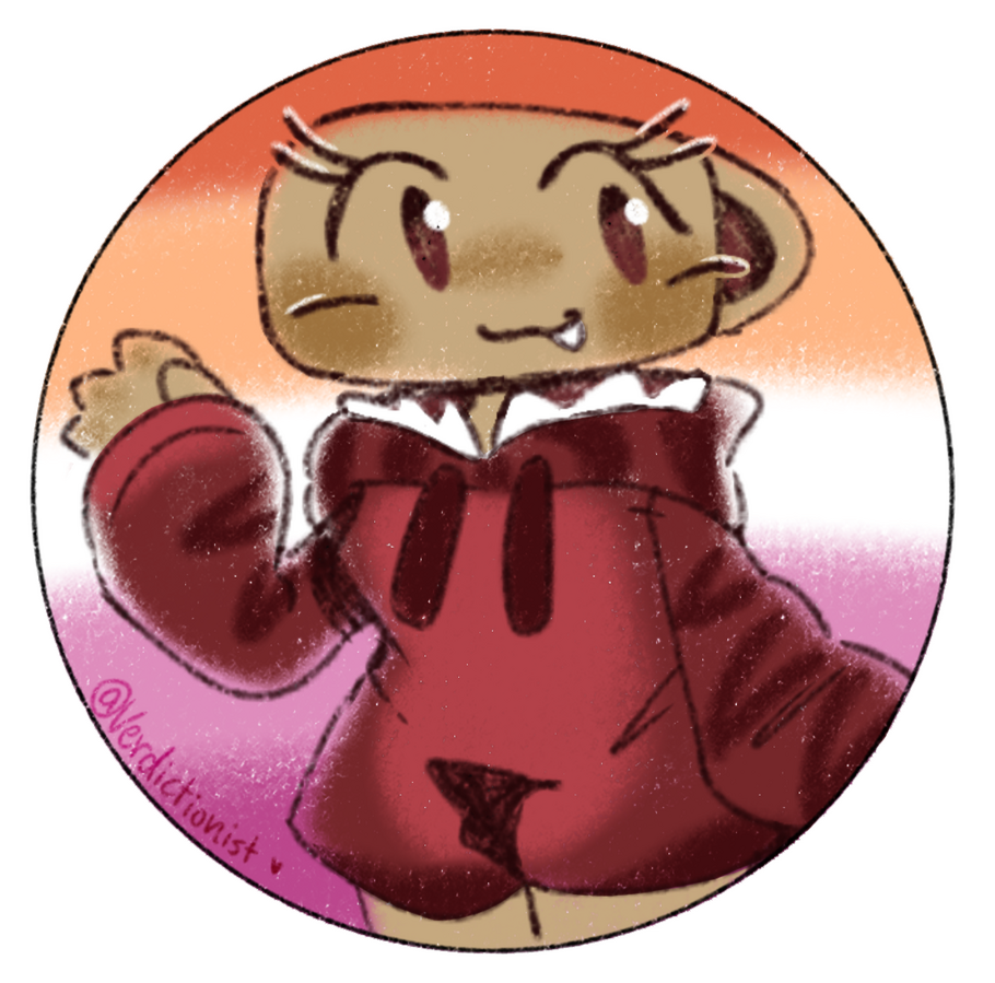 Shelly PFP - Dandy's World (I made a ton of these with different flags)