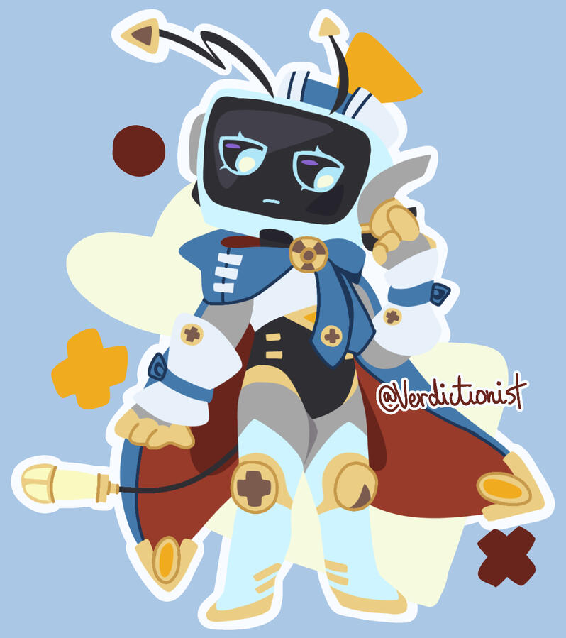 Vee from Dandy's World as Ineffa from Genshin Impact